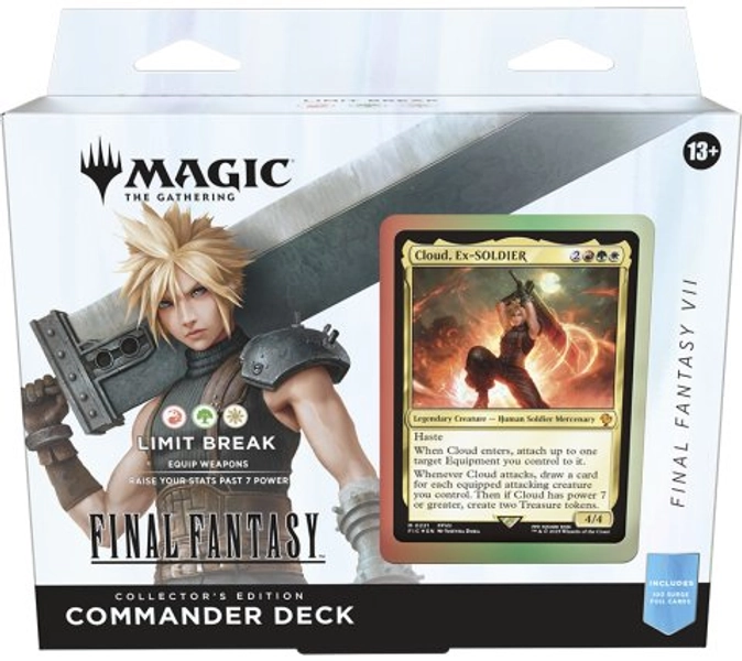⭐ Magic: the Gathering - Final Fantasy Collector's Edition Commander Deck: Limit Break - Magic: the Gathering | Bazaar of Magic