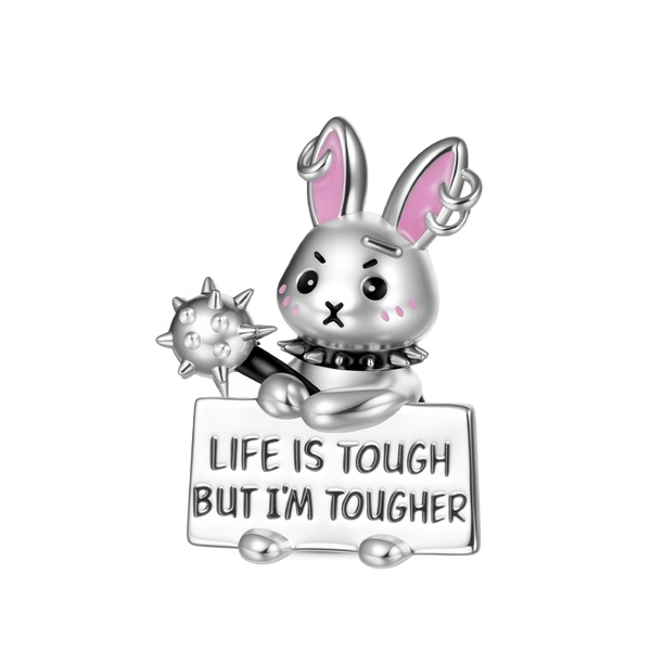 Punk Bunny Charm