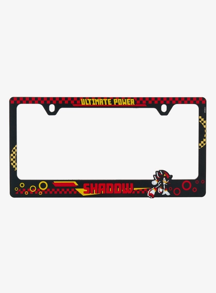 Shadow Ultimate Power License Plate Frame - BoxLunch Exclusive