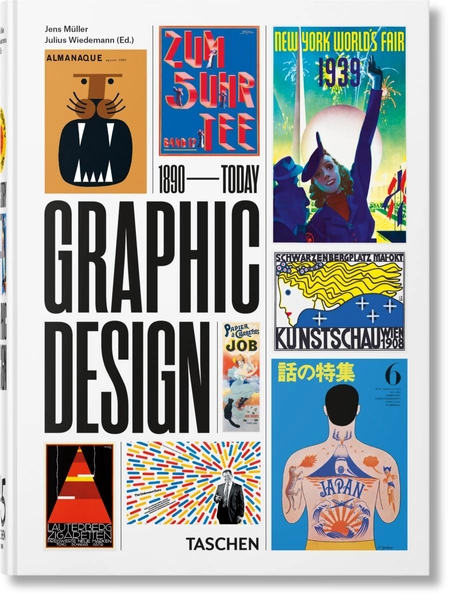 Hist Of Graphic Design 40th Ed by Jens Muller - McNally Robinson Booksellers