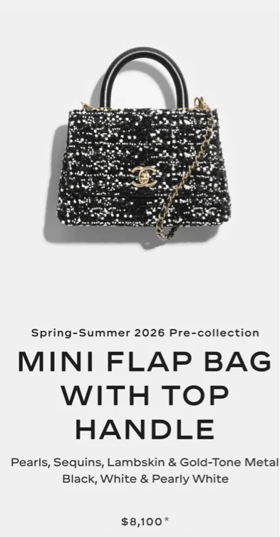 Mini Flap Bag with Top Handle