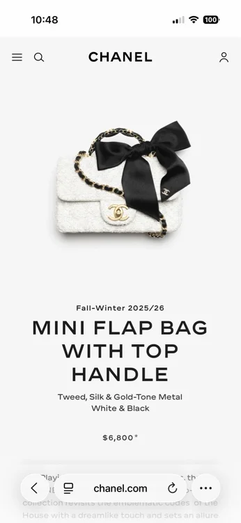Mini Flap Bag with Top Handle