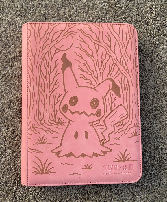 Mimikyu Pokémon Laser Engraved Card Binder, Made to Order, Standard Size, Pokémon Gift for Collectors - Etsy