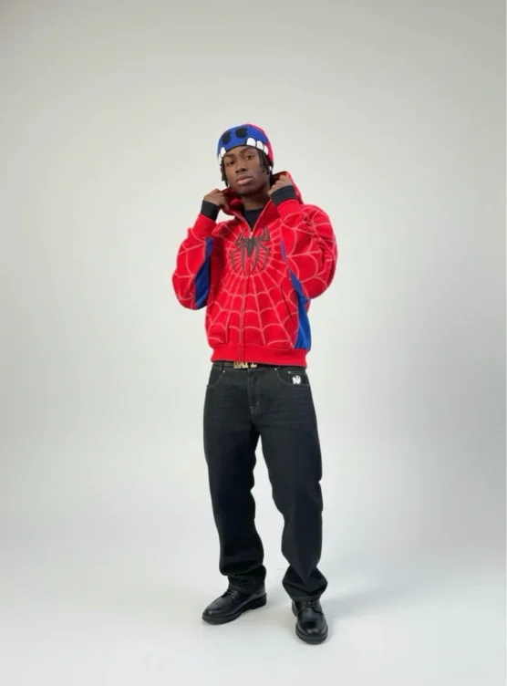 Webbed Zip-Up hoodie from Hero Thread