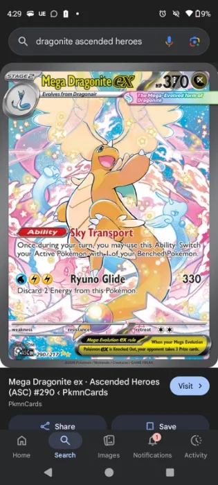 My Personal Favorite Card, Dragonite Ascended Heroes