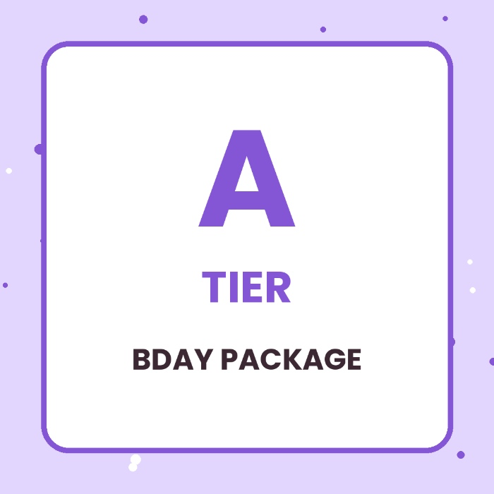 A tier bday package