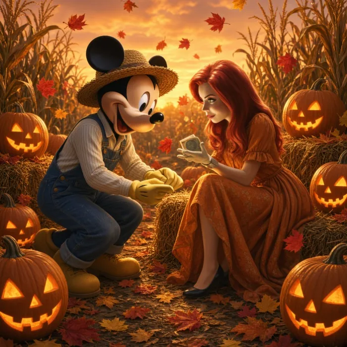 Mickey Pumpkin Patch | $25