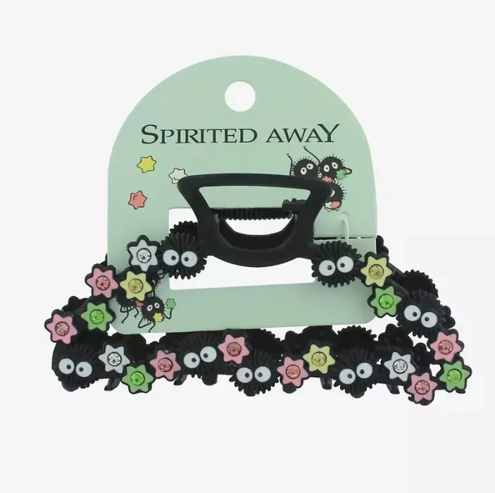 Studio Ghibli Spirited Away Soot Sprite Candy Claw Hair Clip
