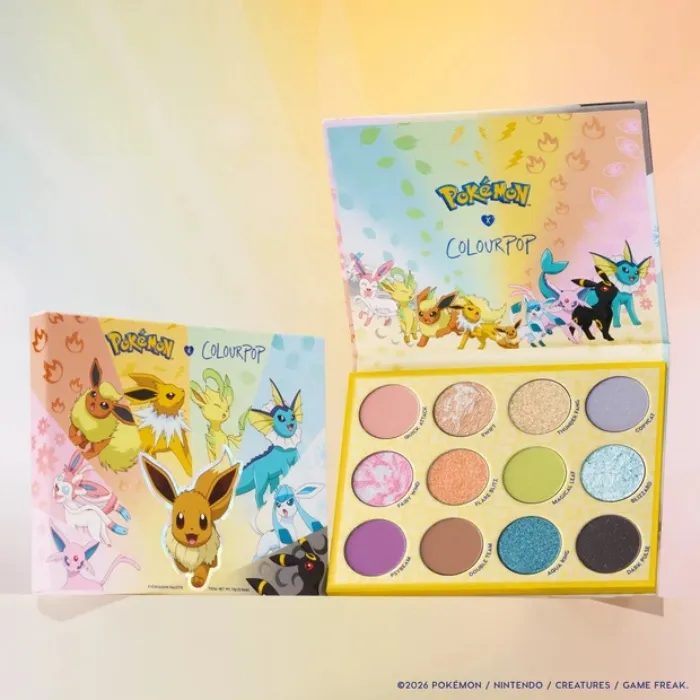 Eeveelution Eyeshadow Palette from ColourPop Cosmetics
