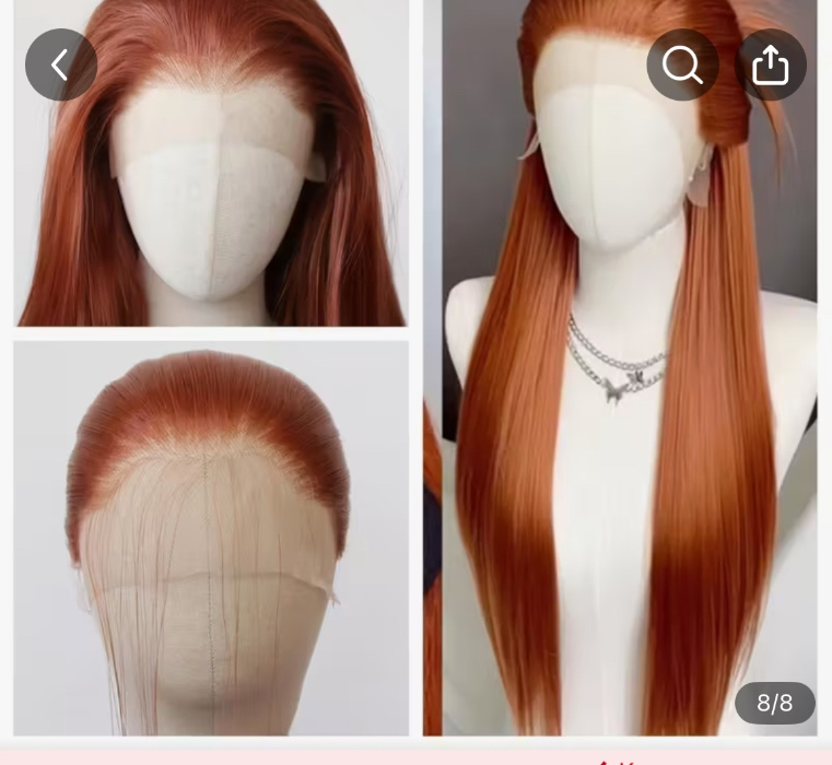 Ginger lacefront