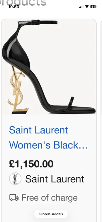 Ysl heels ❤️