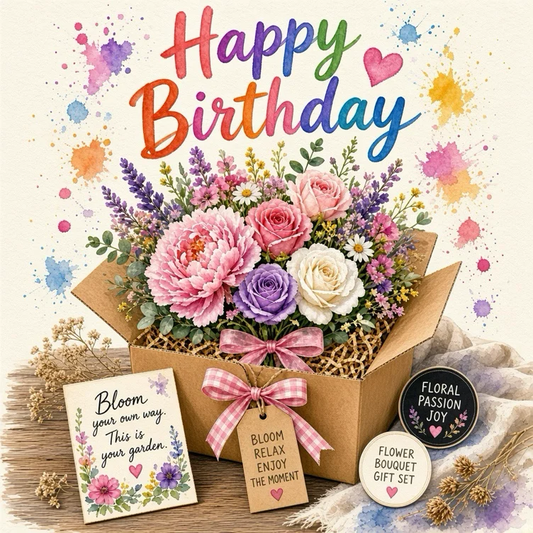 Birthday flowers 