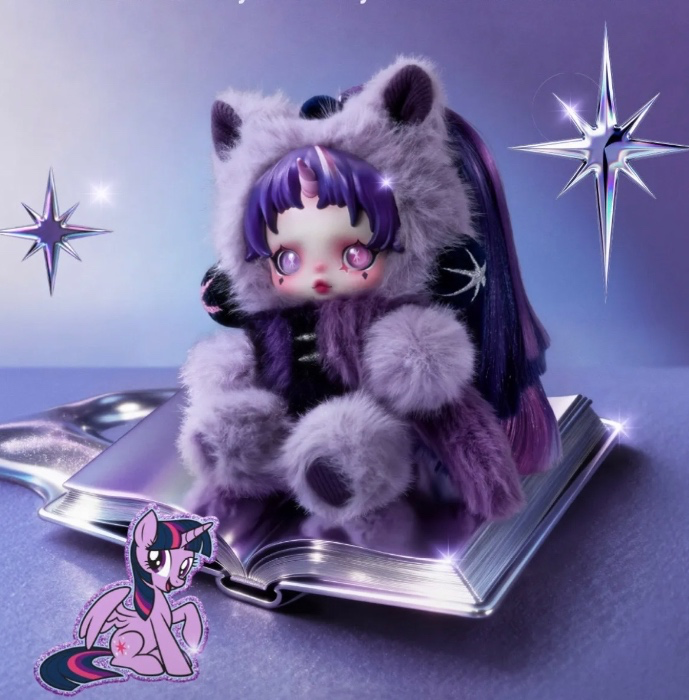 SKULLPANDA × My Little Pony Series Plush Doll Pendant|POP MART US Official