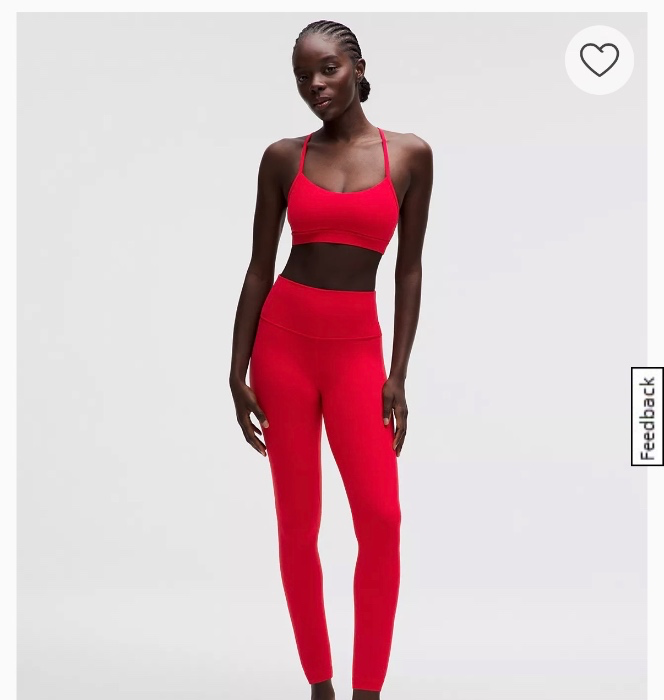 lululemon Align™ High-Rise Pant 28" red