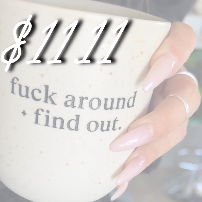 $11.11 coffee ☕️ 