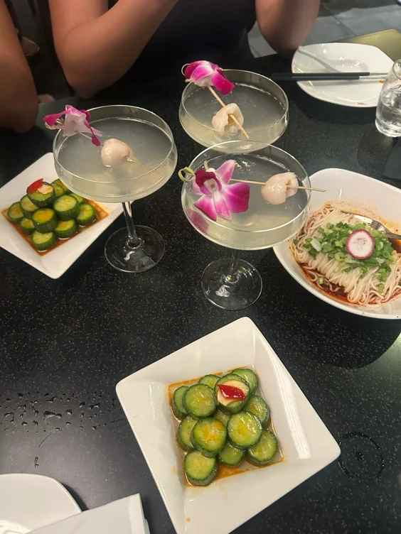 girl dinner