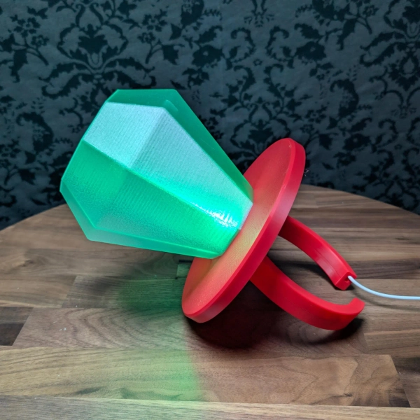 Ring Pop RGB LED desk light