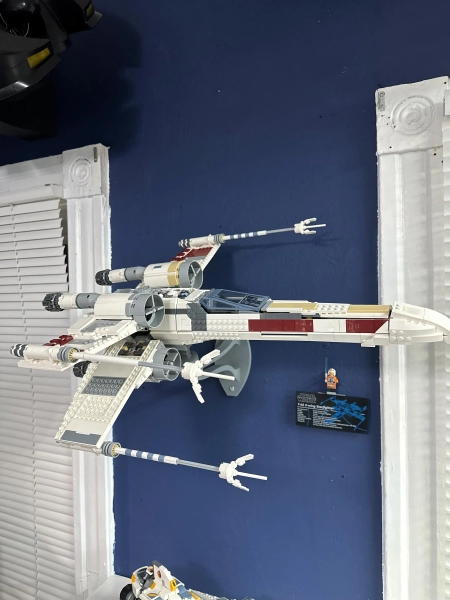 Wall Mount Display for Lego Star Wars UCS X-Wing