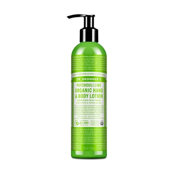 Lime pachulí body lotion