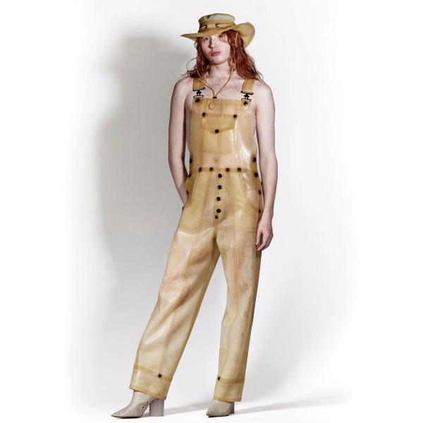 LATEX CLEAR OVERALLS