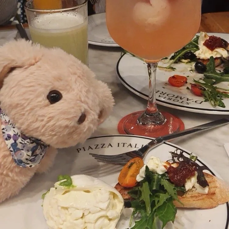 dinner plushie