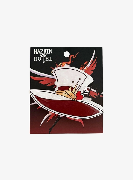 Hazbin Hotel Lucifer Hat Claw Hair Clip