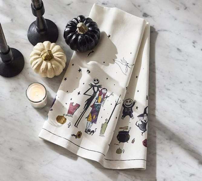 Nightmare Before Christmas Cotton Tea Towels - Set of 2