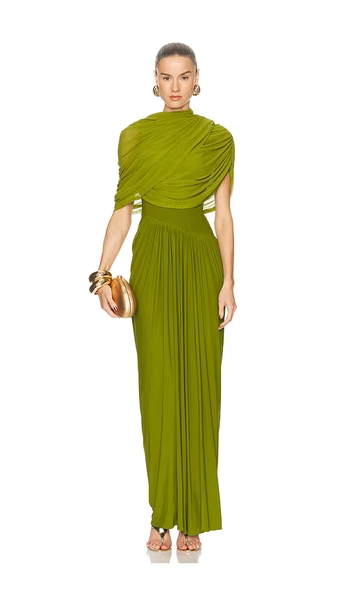 Deme by Gabriella The Jasmine Dress in Green. - size XS