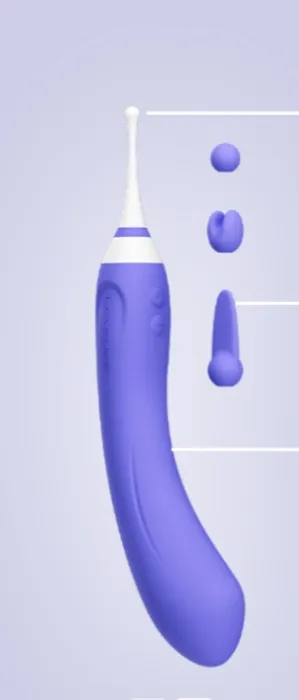 Lovense Hyphy : Vibratore a doppia estremità ad alta frequenza per orgasmi rapidi