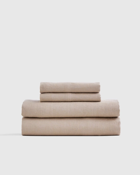 Linen Sheets | Quince in Desert Sunset