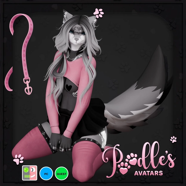 Vixen | Fox Furry | PC + Quest + VRCFT