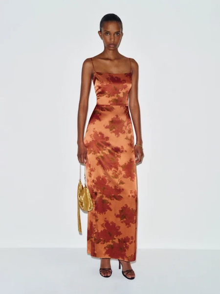 Frankie Silk Dress | Reformation