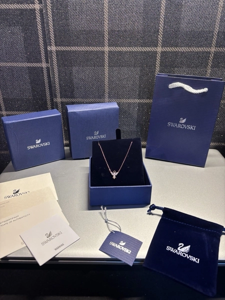 Swarovski Rose Gold Necklace