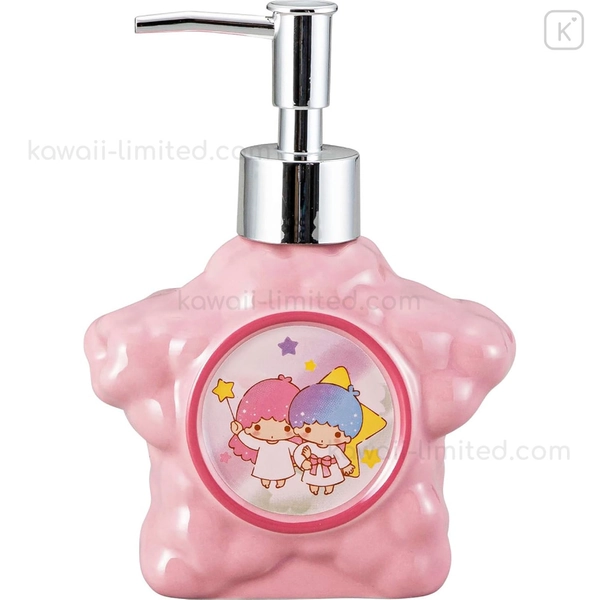 Japan Sanrio Soap Dispenser Bottle - Little Twin Stars