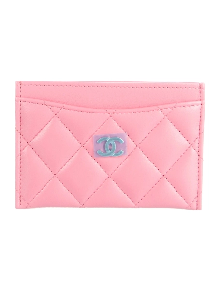 2021 Interlocking CC Logo Card Holder