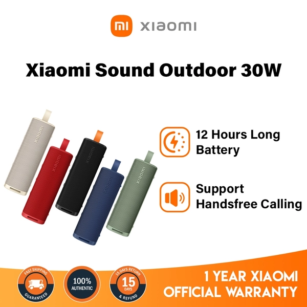 Xiaomi Sound Outdoor 30W Portable Bluetooth Speaker True Wireless Stereo BT5.4 IP67 Long Battery | Shopee Philippines