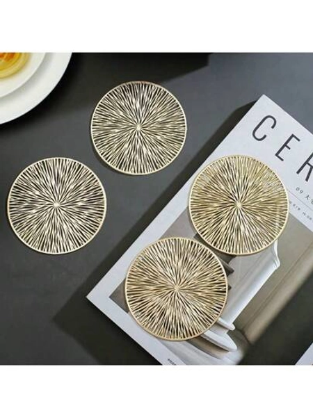 16 Pieces - Geometric Patterned Coasters - The Perfect Choice For Home And Restaurant Tabletop Decoration, The Ideal Gift For Holiday Parties Birthday Gifts Graduation