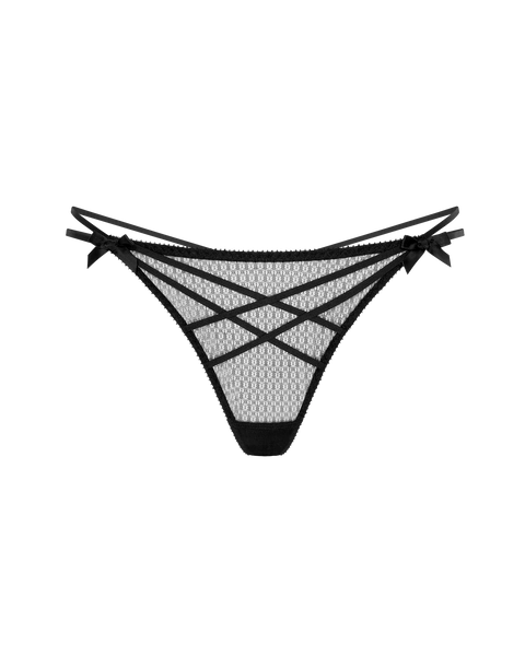 Nicki Thong in Black | By Agent Provocateur
