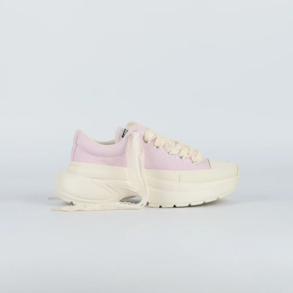 Tênis Converse Run Star Crush Ox Lace New Found Bloom Egret Black A24218C