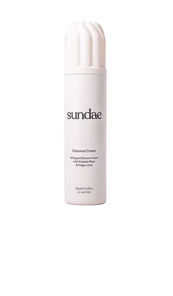 Sundae Body Coconut Cream Whipped Shower Foam in Coconut Cream.