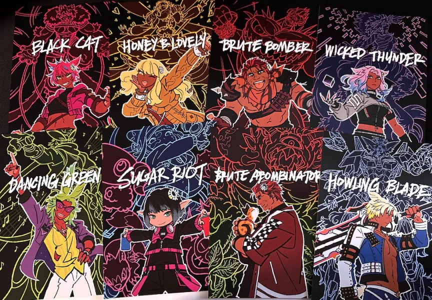 Ffxiv Arcadion Mini Prints - Etsy