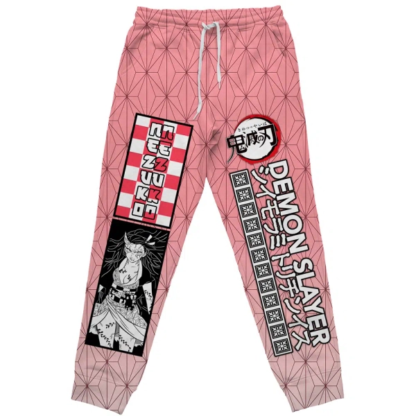 Kamado Nezuko Haori Demon Slayer Streetwear Sweatpants