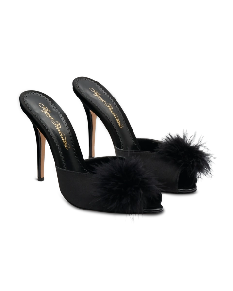 Allegrah Mule in Black | Agent Provocateur