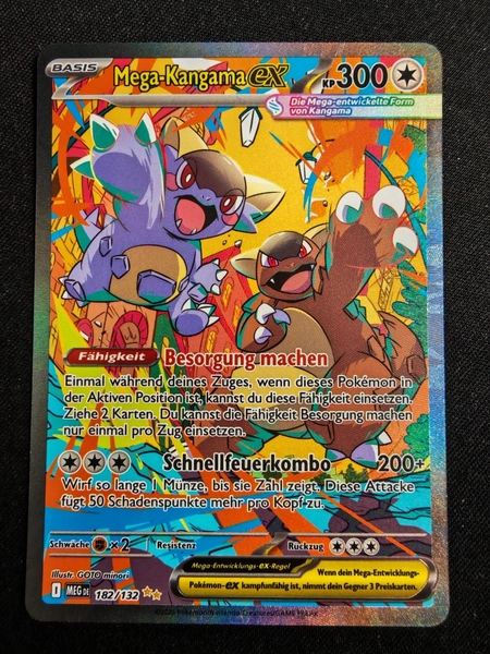 Mega Kangama ex 182/132 Special Art Rare| Mega Entwicklung | Deutsch | Near Mint