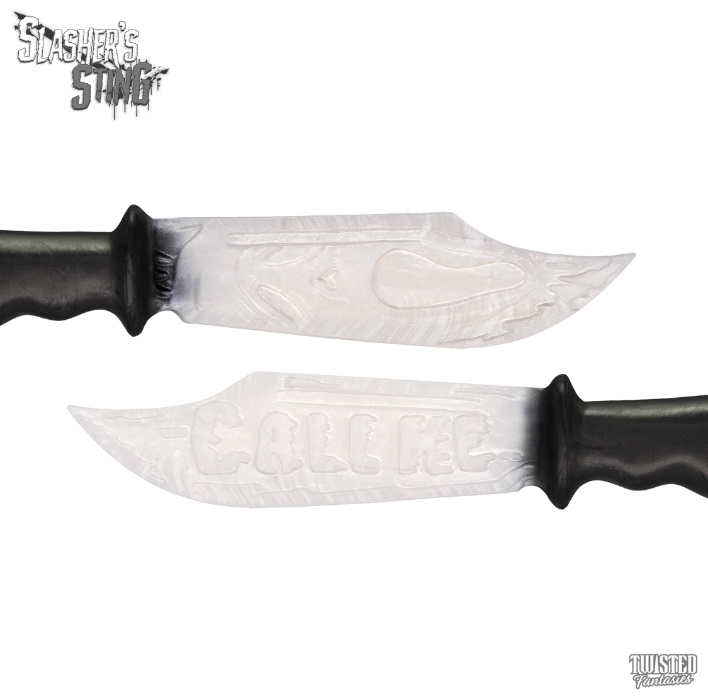 Slasher’s Sting the Spanking Paddle - Scarlet/Silver Ash - Fade