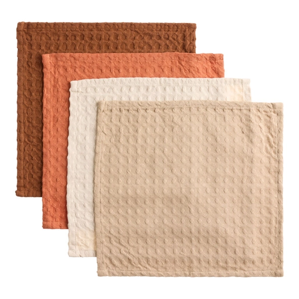 Warm Waffle Weave Dishcloths 4 Count