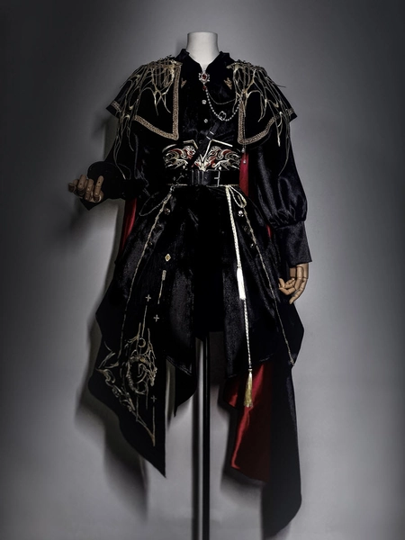 Dragon Glory Hanfu Style Qi Lolita Military Lolita Set