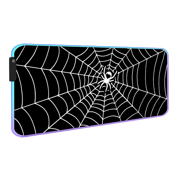 Spiderweb RGB Mousepads — ZOMBIE TECH GAMING
