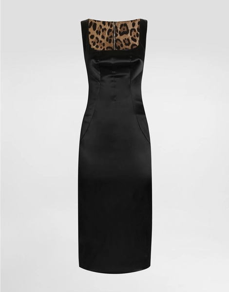 Stretch satin dress D&G