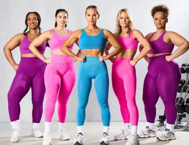 BuffBunny Pink Gym Set